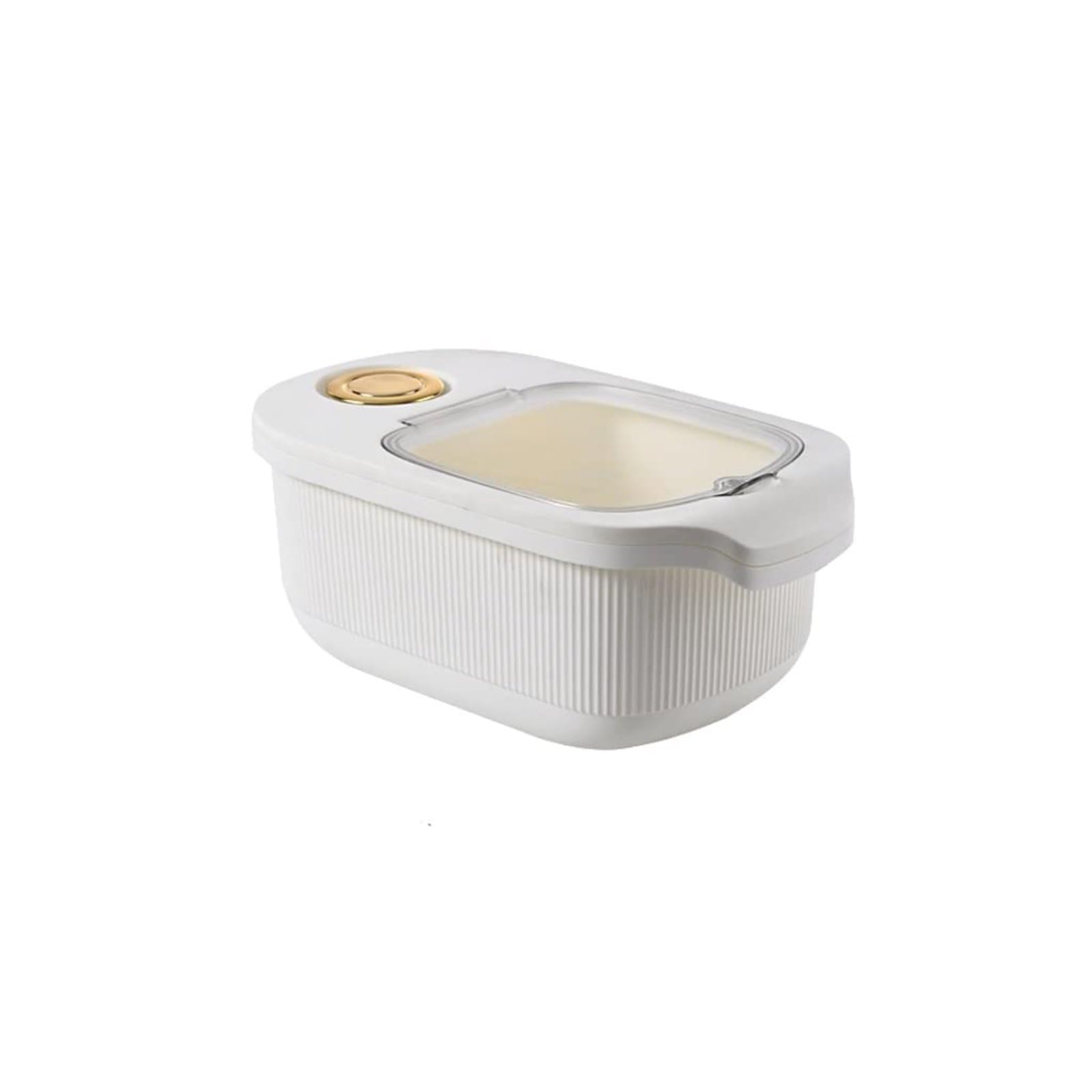 Cubo de arroz para cocina doméstica contenedor de alimentos y granos diarios