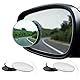 Spurtar Auto Toter Winkelspiegel (2Stk) Auto Totwinkel Spiegel, Rahmenlos Rund 360° Verstellbar HD Konvex Spiegel Mini Selbstklebend Weitwinkelspiegel, Blind Spot Mirrow