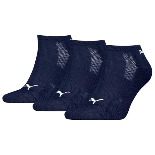Chaussettes unisexes PUMA bleu marine pour le sport et le quotidien