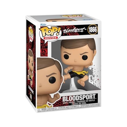 Funko Pop! Movies: Bloodsport - Frank Dux - Figura de Vinilo Coleccionable - Idea de Regalo - Mercancia Oficial - Juguetes para Niños y Adultos - Movies Fans - Muñeco para Coleccionistas