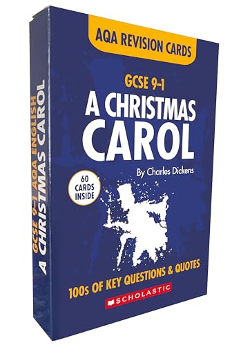 A Christmas Carol: GCSE Revision Cards for AQA English Literature with free app (GCSE Grades 9-1 Revision Cards)