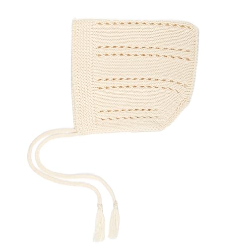 Organic Cotton Knit Baby Hat Girls boy Weather Knitted Hollow Handmade Kids elf hat