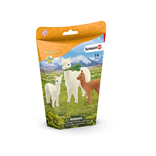 Schleich Wild Life Famiglia Di Alpaca - 6
