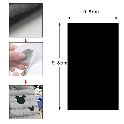 image for Pimoys 8Pcs Nylon Repair Patches, Self-Adhesive and Waterproof, Lightw