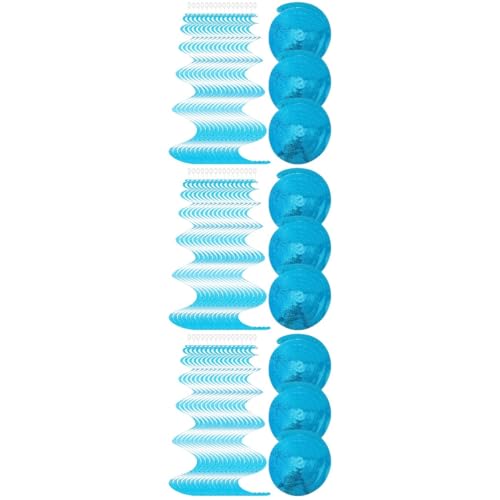 Garneck 90 Piezas decoración de fiesta colgantes navideños natal decoração guirnalda de navidad decoraciones de techo de fiesta remolino colgante de techo decoración de remolinos colgantes