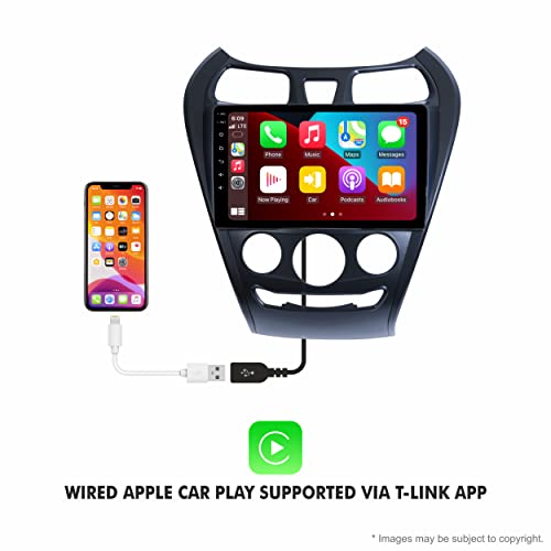 Image of 9 Inches Advanced Car Radio Receiver Android 10 System for Hyundai Eon with 2GB /16GB RAM & ROM, Gorilla Glass /Full HD Display /WiFi /GPS /SWC and HD Parking Camera /CP