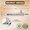 Walnut Cracker tool with Pick Stainless Steel kitchen Gadgets Design. Wal nut Cracker and Macadamia Nut Cracker - Oyster Shucker, Professional Heavy Duty Wal Nut Cracker Tool
