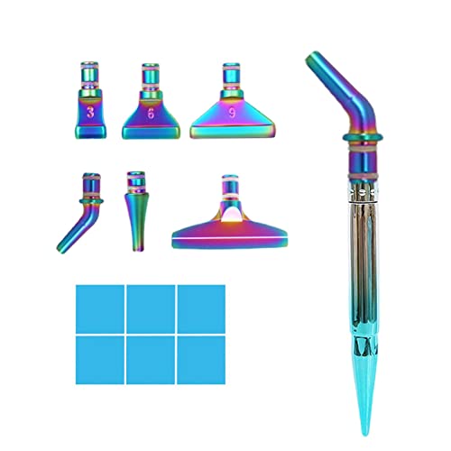 canetas arte diamante | Caneta resina pintura diamantes 5D - Ferramenta coleta resina artesanal para