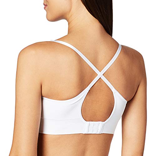 Image of Warner's Womens Easy Does It Dig-Free Band with Seamless Stretch Wireless Lightly Lined Convertible Comfort Bra Rm0911a
