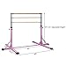 Matladin Horizontal Bars Gymnastics Bars (Single Bar, Pink)
