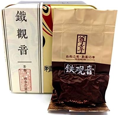 Tie Guan Yin Oolong Tea - Iron Goddess of Mercy 10Pcs_8g Organic Top Grade Fujian Anxi High Mount. Tie Guan Yin Tieguanyin Iron Goddess Chinese Oolong Tea