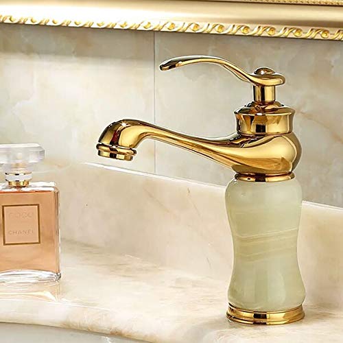 Robinet d'évier de lavabo de bain en jade lavande