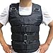 Yiju Adjustable Weighted Vest, Weighted Jacket, Weight Vest for Running, Weightlifting, Jogging, Boxing, Weights Not Included, Can Hold 110LB