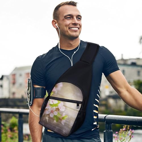 Sling Bag para Mujer y Hombre Mochila Cruzada Pequeña miniatura 6