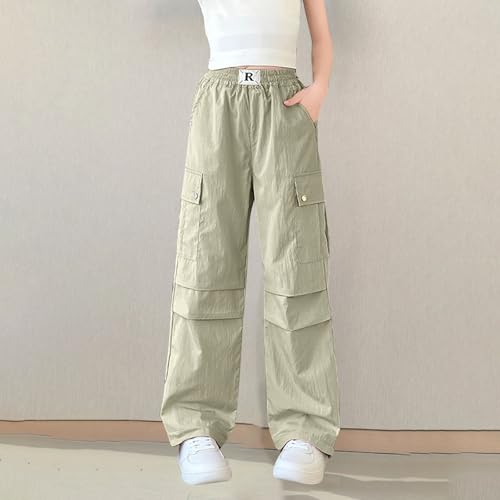 Cargo Pants for Girls Fashion Outdoor Hiking Sport Trousers Teen Girls Y2k Trendy Streetwear Straight Leg Cargo Pants2