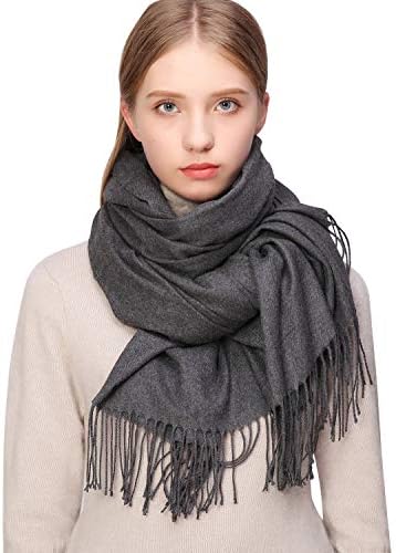 RIIQIICHY Ladies Scarves Pashmina Shawls and Wraps for Wedding Scarfs for Women Winter