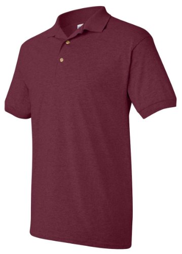 Polo de sport DryBlend bordeaux en taille XXL pour le week-end
