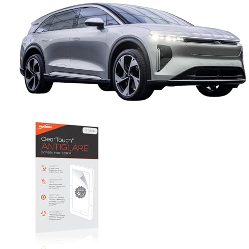 BoxWave Screen Protector Compatible with Lucid Motors 2025 Gravity Center Display (12.6 in) - ClearTouch Anti-Glare (2-Pack), Anti-Fingerprint Matte Film Skin