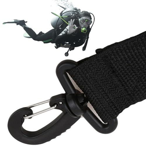NIYATA 4 Stück Spiralkabel Tauchen Kamera Halter Lanyard mit Karabiner, Tauchen Ausrüstung Mit Clips Schnellverschluss, für Tauchen Schnorcheln Klettern, Unterwasserkamera