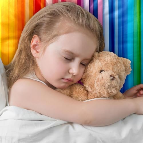 Fundas de almohada decorativas de terciopelo suave diseño arcoíris para sofás modernos de salón 6