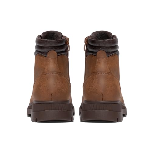 Bruno Marc Men's Casual Chukka Ankle Boots Lace Up Dress Derby Boots,Size 10,Brown,BMUMAB2512