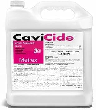 Metrex CaviCide Surface Disinfectant Cleaner, 2.5 Gallon Jug | Ready-to-Use, Alcohol-Based Liquid Disinfectant, Facility Cleaning Use