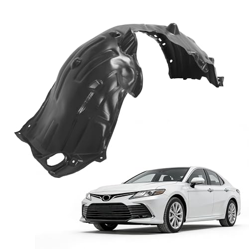 ALMULOO Front Left Fender Liner Compatible with 2018-2021 Toyota Camry Replacement for TO1248227 Wheel Liner Splash Shields Guard Driver Side
