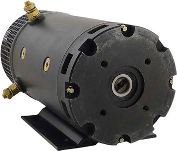 New Hydraulic Pump Motor 24 Volt for Skyjack J.S. Barnes Clark Schaeff Crown Lift Equipment replaces MBD5107 MBD5107A MBD4304 MBD5007 MBD5017 MBD5102 MBD5105 D468201XWF02A D468201XWF01 D46214XW07A