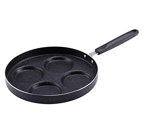 LXB Sartén de Aluminio para Huevos de 4 Tazas, sartén Antiadherente para cocinar Huevos,...
