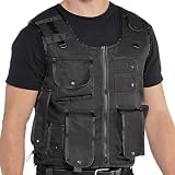 S.W.A.T. Vest Unique Police Roleplay Gear– Adult Standard Size (1 Pc.) Perfect for Cosplay, Theme Parties & Action-Packed Adventures