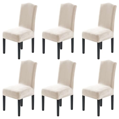 H.VERSAILTEX Velvet Dining Chair Covers