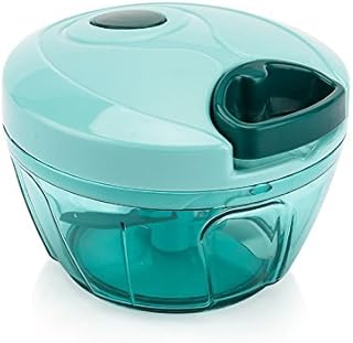 330 ml Tritatutto Multifunzione Manuale con tre lame taglienti (Blu)