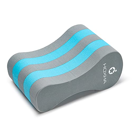Pull Bouy Leg Float, Eva 5 Layer Swimming Pull Float Training Aid Sports Upper Bpdy Aqua Fitness For Adult, Beginners (Green&Grey) #TOP3