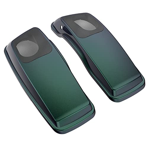 Saddlebags Speaker Lids 6X9 para Harley, Cubiertas duras para alforjas con rejillas para Harley Touring Road King Street Electra Glide 2014-2023 Snake Venom miniatura 5