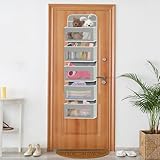 【Grande capacité】 La taille est de 125 x 33 x 9 cm (L x l x H), la porte de rangement suspendue est suffisamment grande pour stocker un grand nombre de fournitures pour enfants, produits de nettoyage, etc. La fenêtre transparente vous permet de trouver ce dont vous avez besoin en un coup d'œil, ce qui est pratique et rapide.