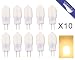 Produktbild Neu kommen! 10ST G4 1.5 w 170 Lumen LED Birne, 12 * 2835 SMD LED Mais Birne, AC/DC 12V Warm Weiß LED Lampe, New design matt schützende Kunststoffschale.