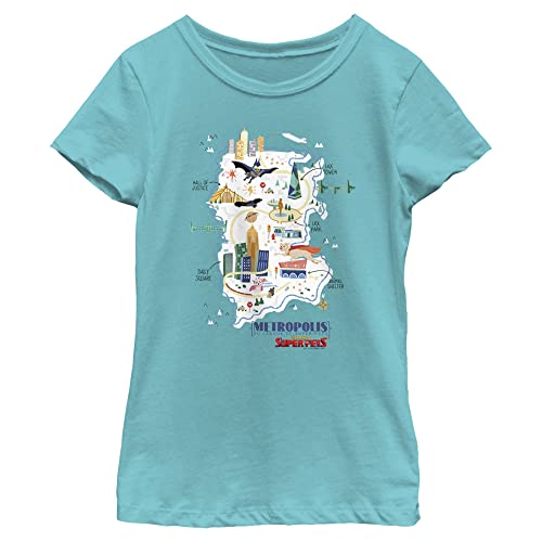 T-shirt fille DC Comics en coton doux fini les vêtements irritants