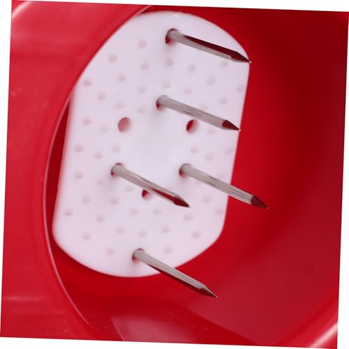 Protector de dedos para chef Luxshiny rojo miniatura 3