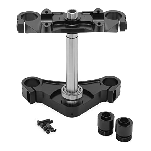 Tarazon - Horquilla delantera Raked de 6°, triple árbol para Honda GL1500s 1988-2000 Trikes Sidecares