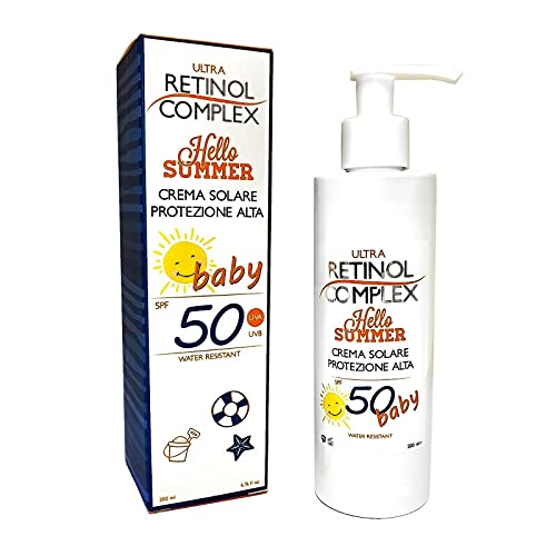 Crema Protector Sola Para Bebés Spf50 Alta Protección Resistente Al Agua Uva Uvb 200ml Cover