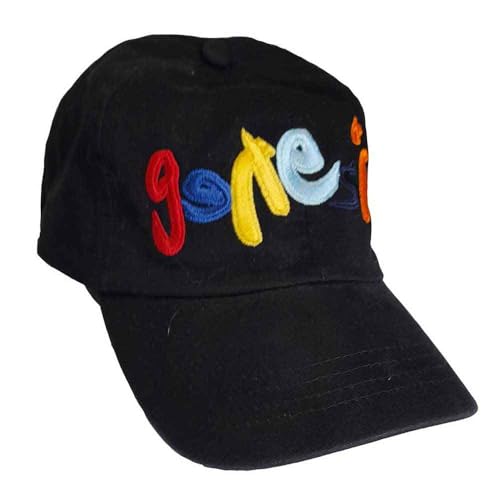 Casquette de baseball Genesis noire Rock Off band logo taille unique