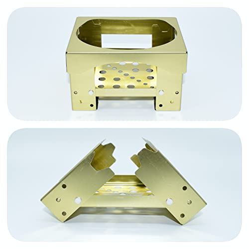 Batdiyow Ultralight Camp Mini Pocket Folding Stove For Backpacking Camping Hunting #TOP1