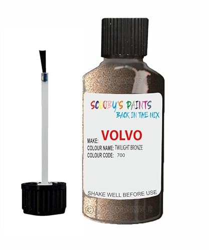 Scoobys Paints Back In The Mix Twilight Bronze Touch Up Paint For Volvo 700 Metallic