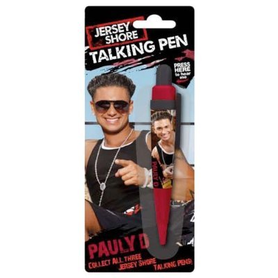 jersey shore talking pen PAULY D