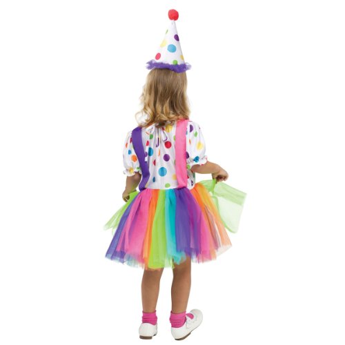 Disfraz de payaso Girls Big Top Fun talla XL 4/6 miniatura 2