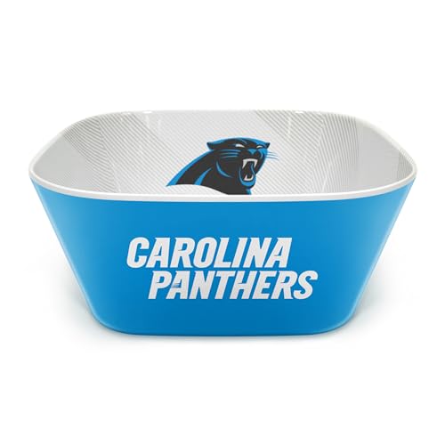 Image of YouTheFan NFL Carolina Panthers Large Party Bowl