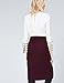 find. Falda de Botones para Mujer, Rojo (Wine), 46 (Talla del fabricante:...