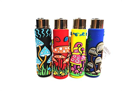 CLIPPER Lighter POP Mushrooms 2 Cover Lighter