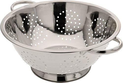 Colador Pasta Inox 24Cm A12500010 En Oferta Viscio Trading 171427 Colador, Acero, Gris