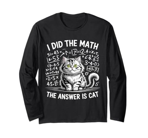 I Did Math The Answer Is Cat ���w �ʔ��� ���w �L ����T�V���c